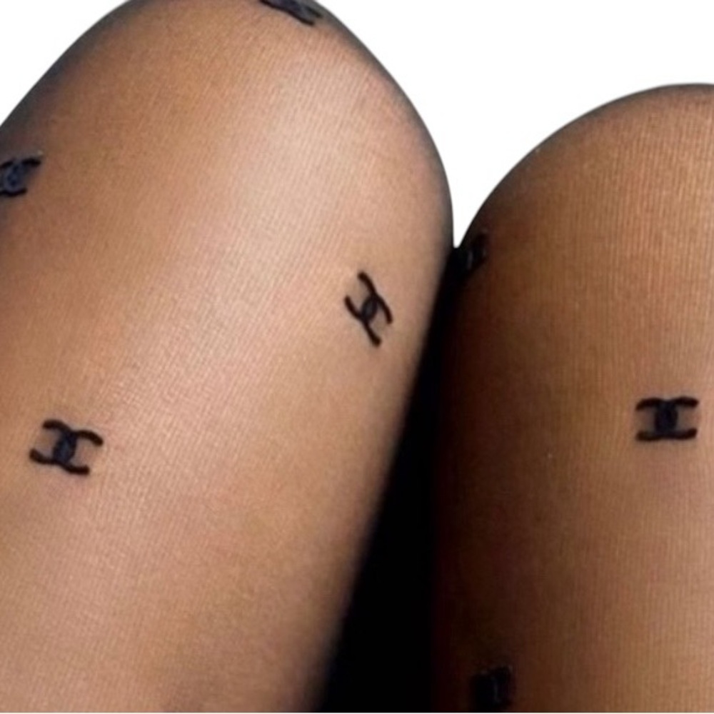 Fall-Winter Tights Pantyhose - Sheer Black Queen